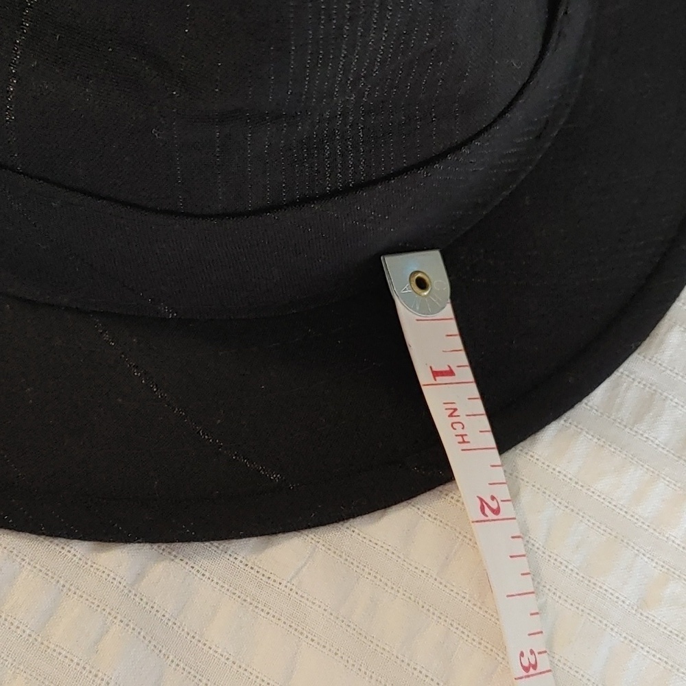 BLACK STRIPED PLAYBOY FEDORA - Picture 10 of 12